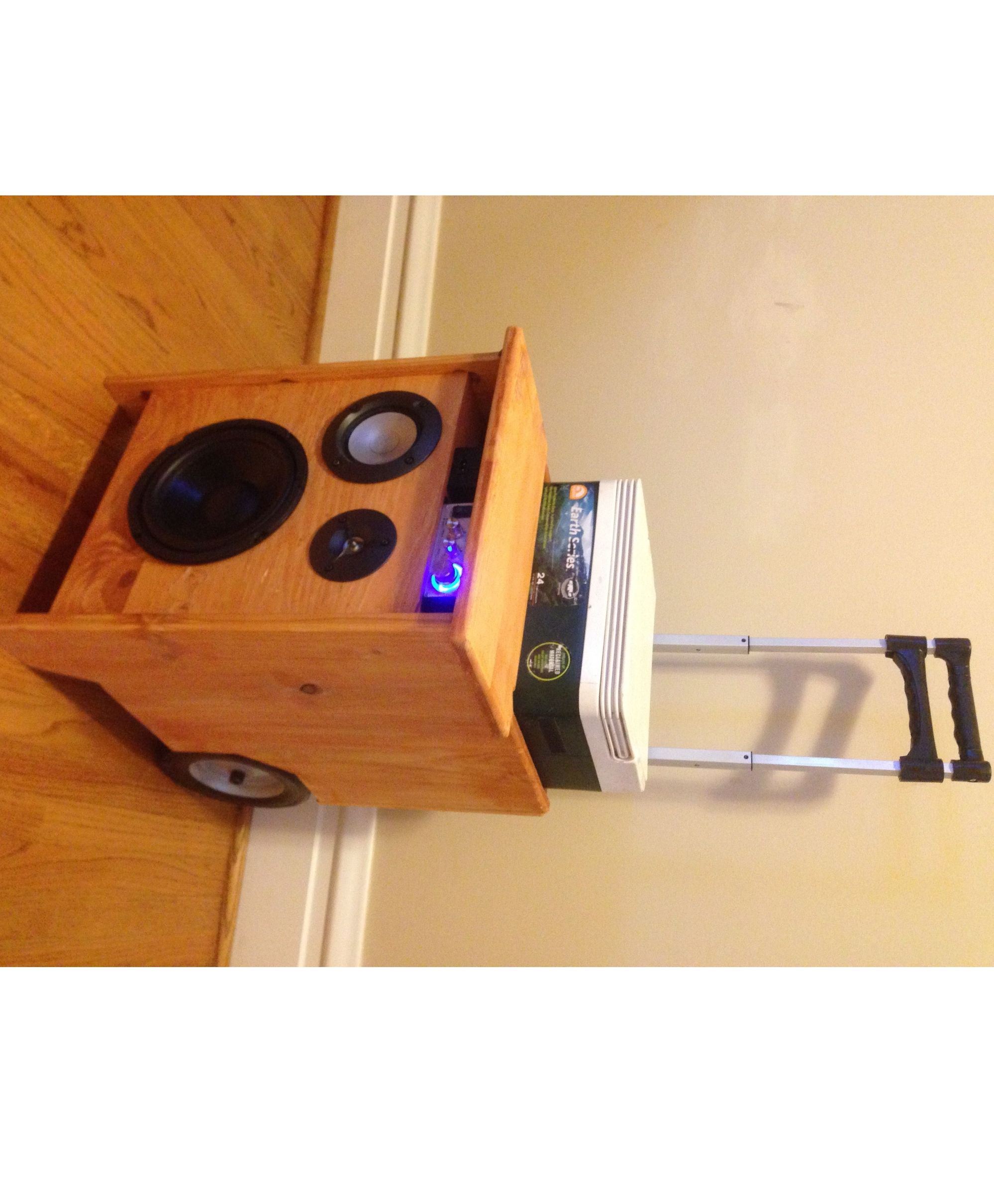 Portable Boombox / Cooler 8 Steps (with Pictures) Instructables