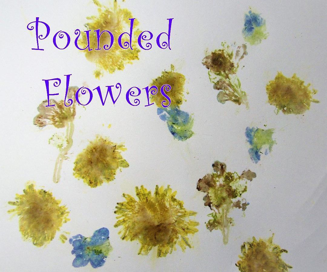 Flower Pounding 5 Steps Instructables