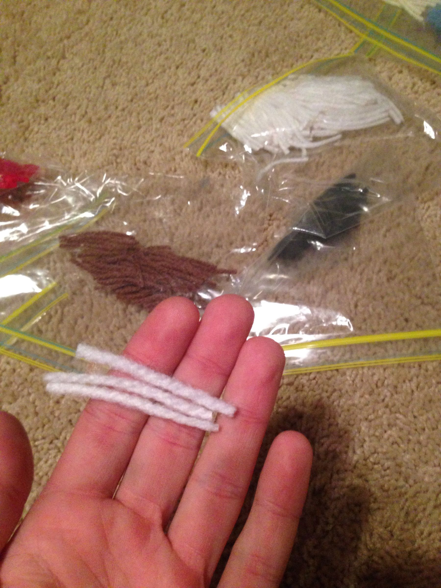 How to Make a Latchhook Knot 6 Steps Instructables