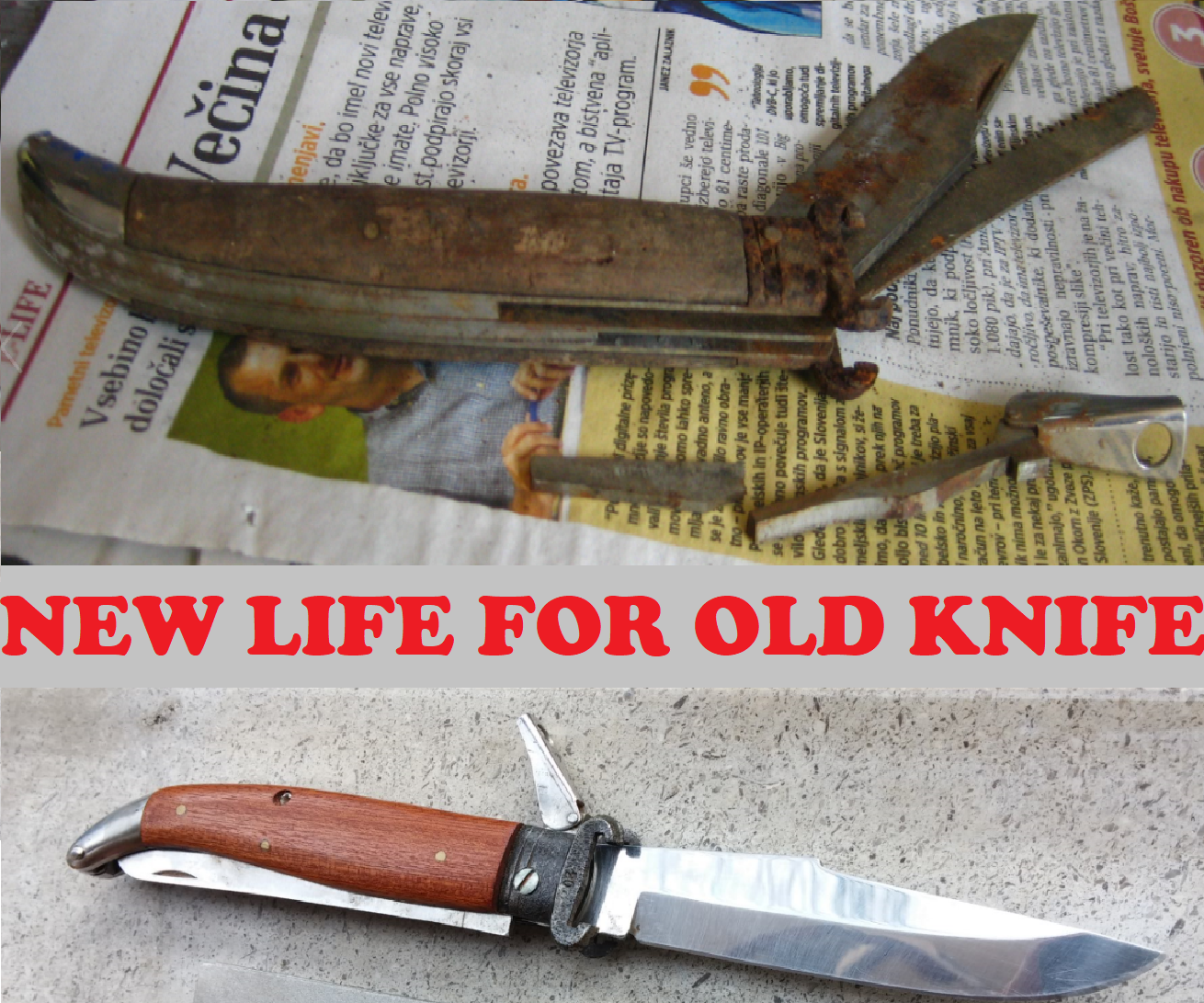 Restore an Old Hunting Pocket Knife 6 Steps (with Pictures