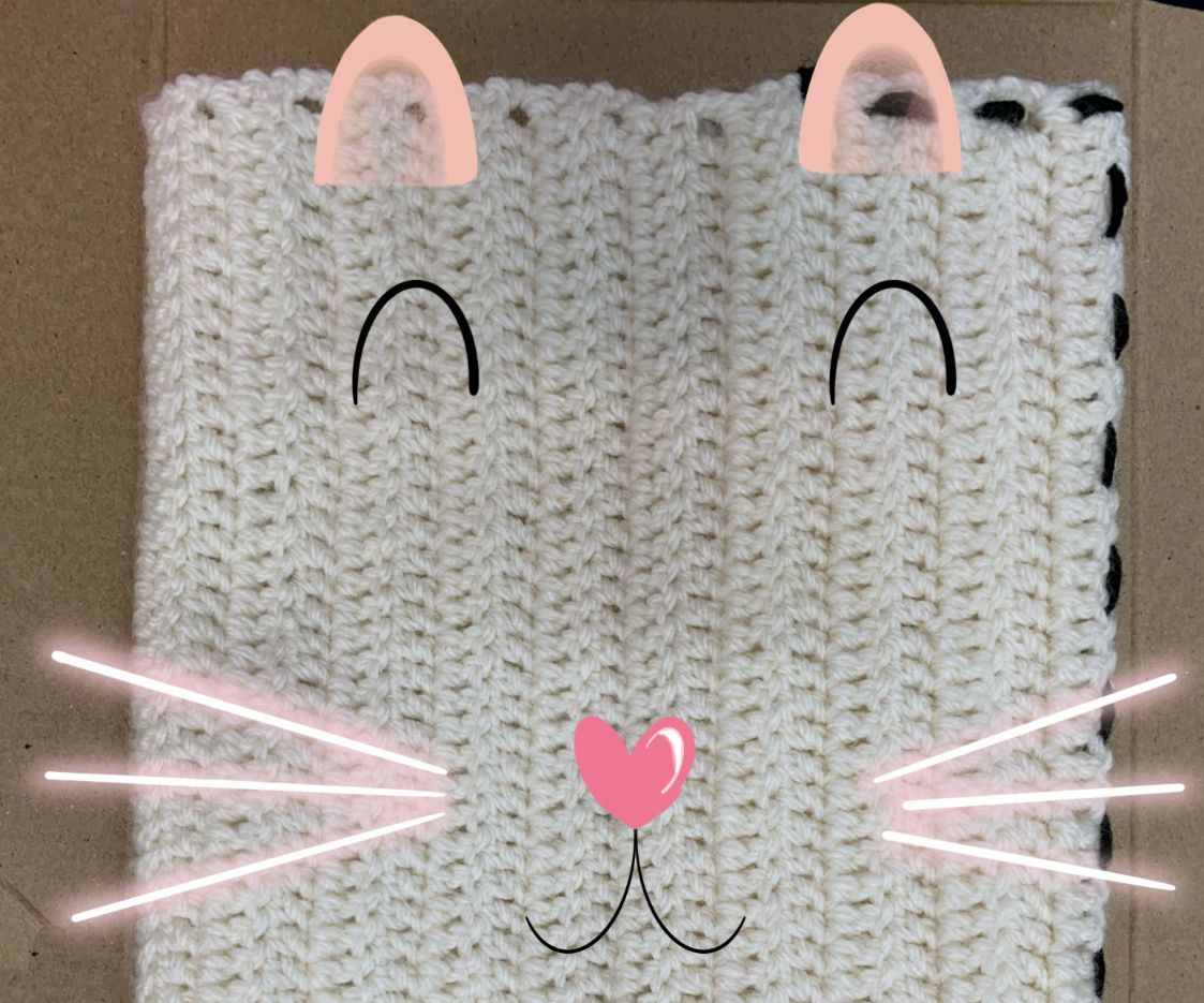 Crochet Book Cover