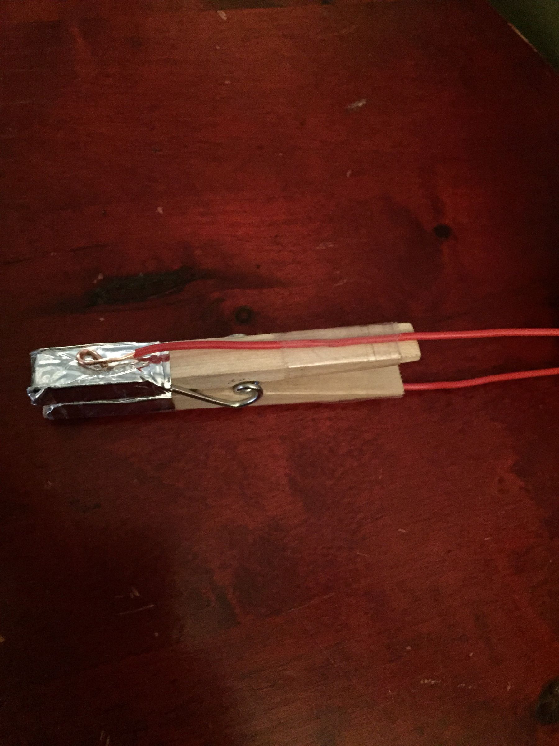 Trip Wire Alarm Clothespin Activated 14 Steps (with Pictures