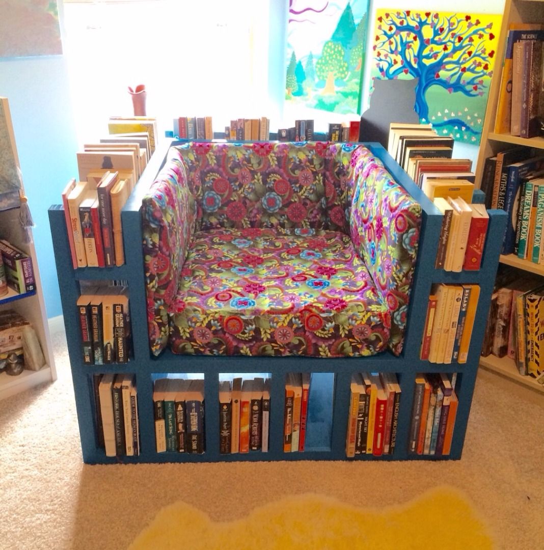Bookshelf Chair : 15 Steps (with Pictures) - Instructables