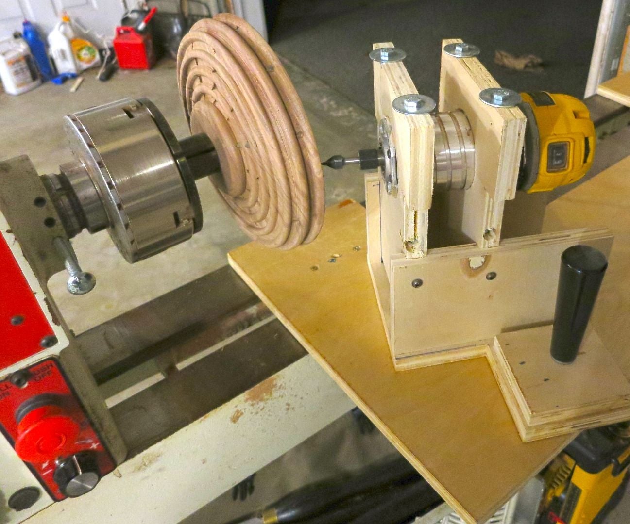 Router Fluting Jig for Wood Lathe 5 Steps (with Pictures) Instructables