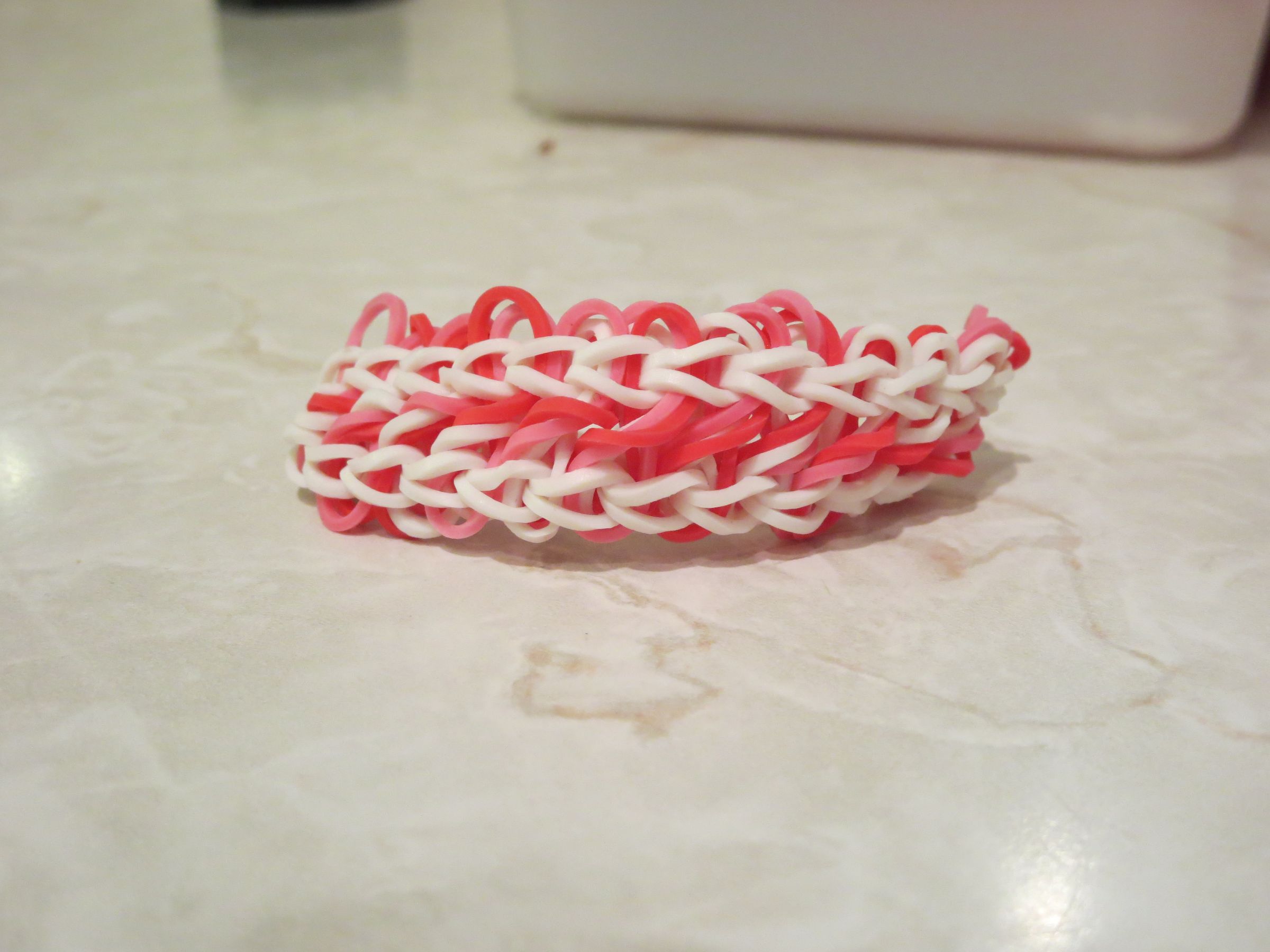 Taffy Twist Rainbow Loom Bracelet