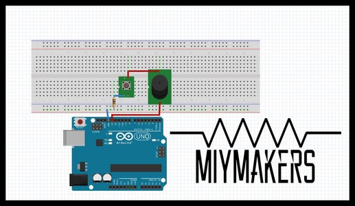 Buzzer Circuit Diagram Arduino
