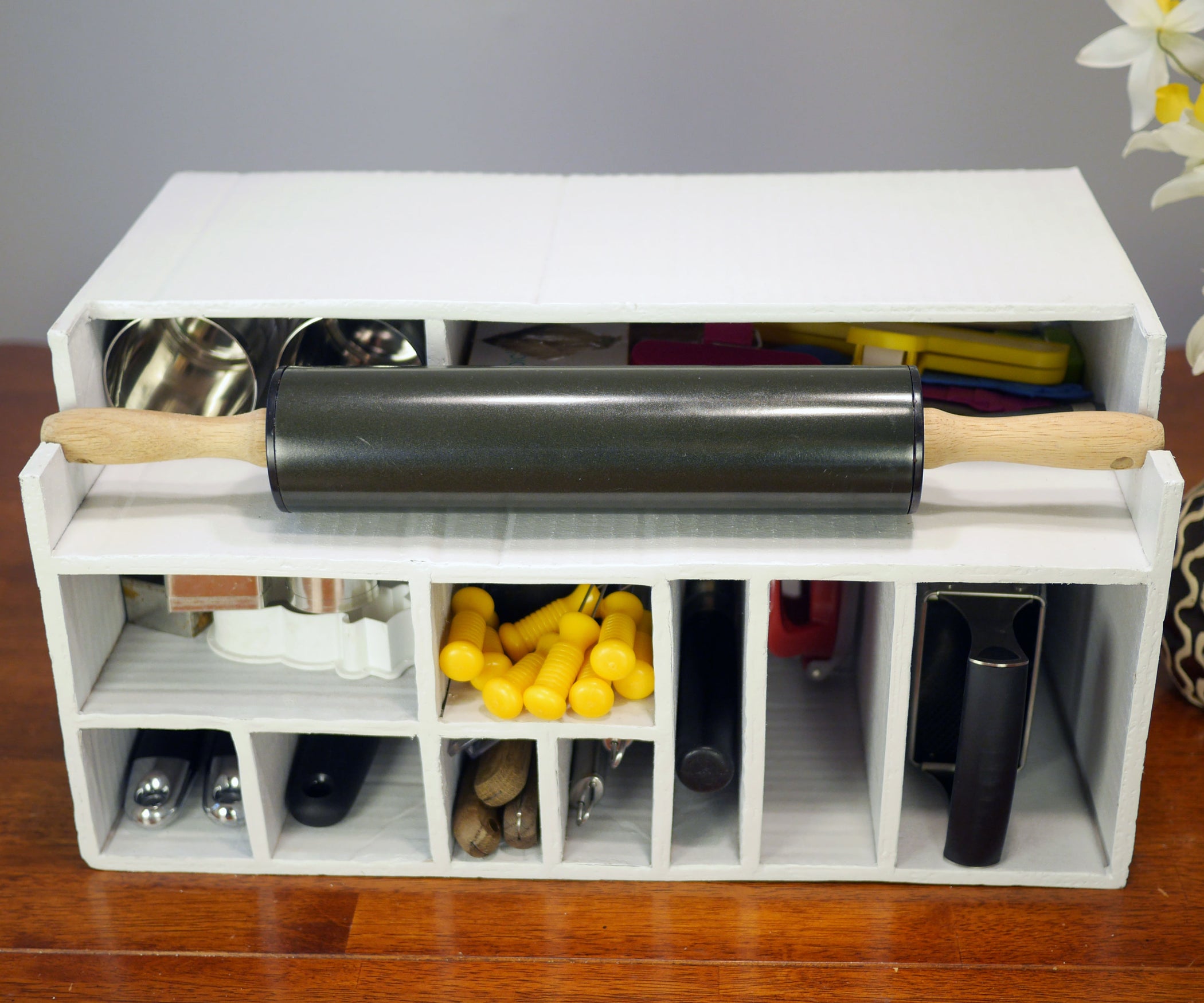 kitchen cupboard organiser boxes