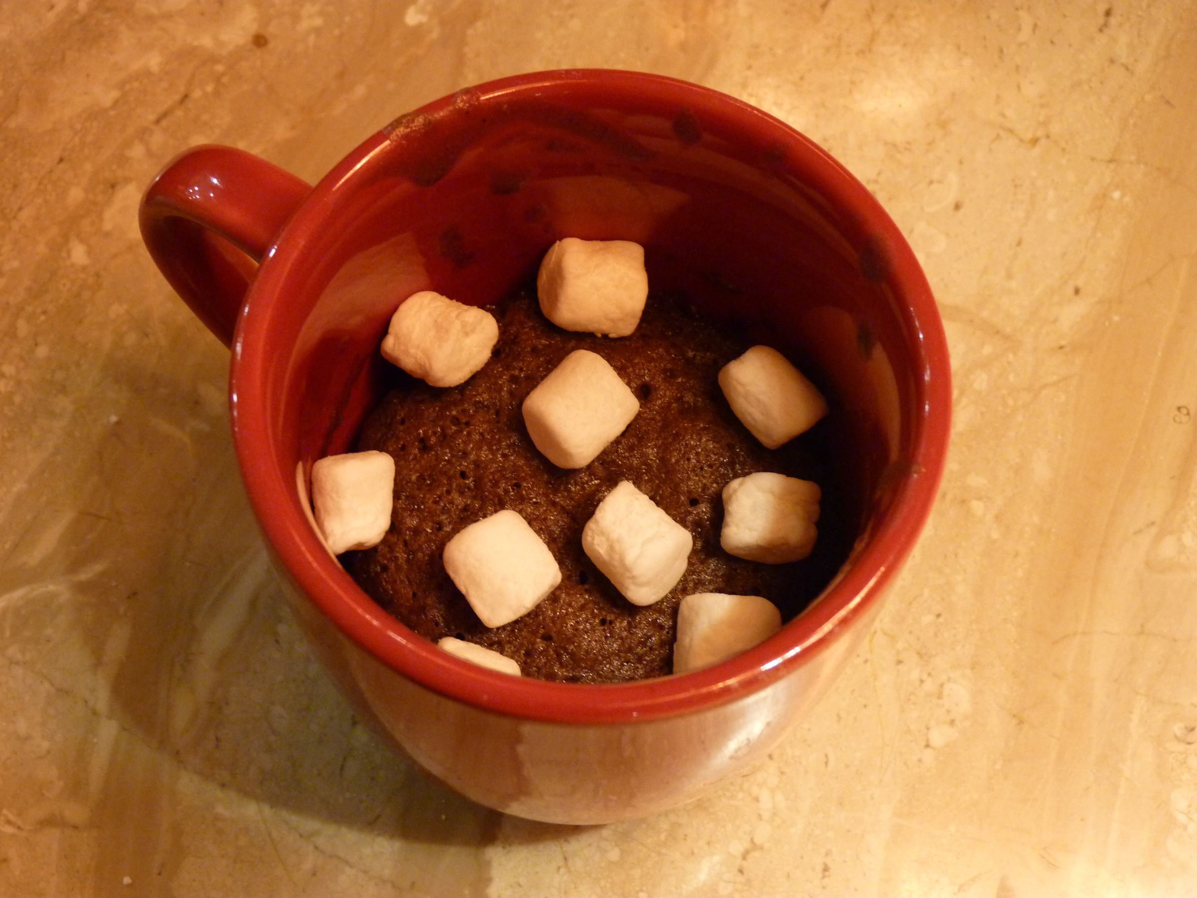Micro Ondes Gateau Au Chocolat Chaud Dans Une Tasse 6 Steps With Pictures Instructables