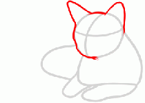 Featured image of post Realistic Cat Laying Down Drawing Begin with a circle for the cat s head then draw out the body shape and for this cat he she is laying down relaxing