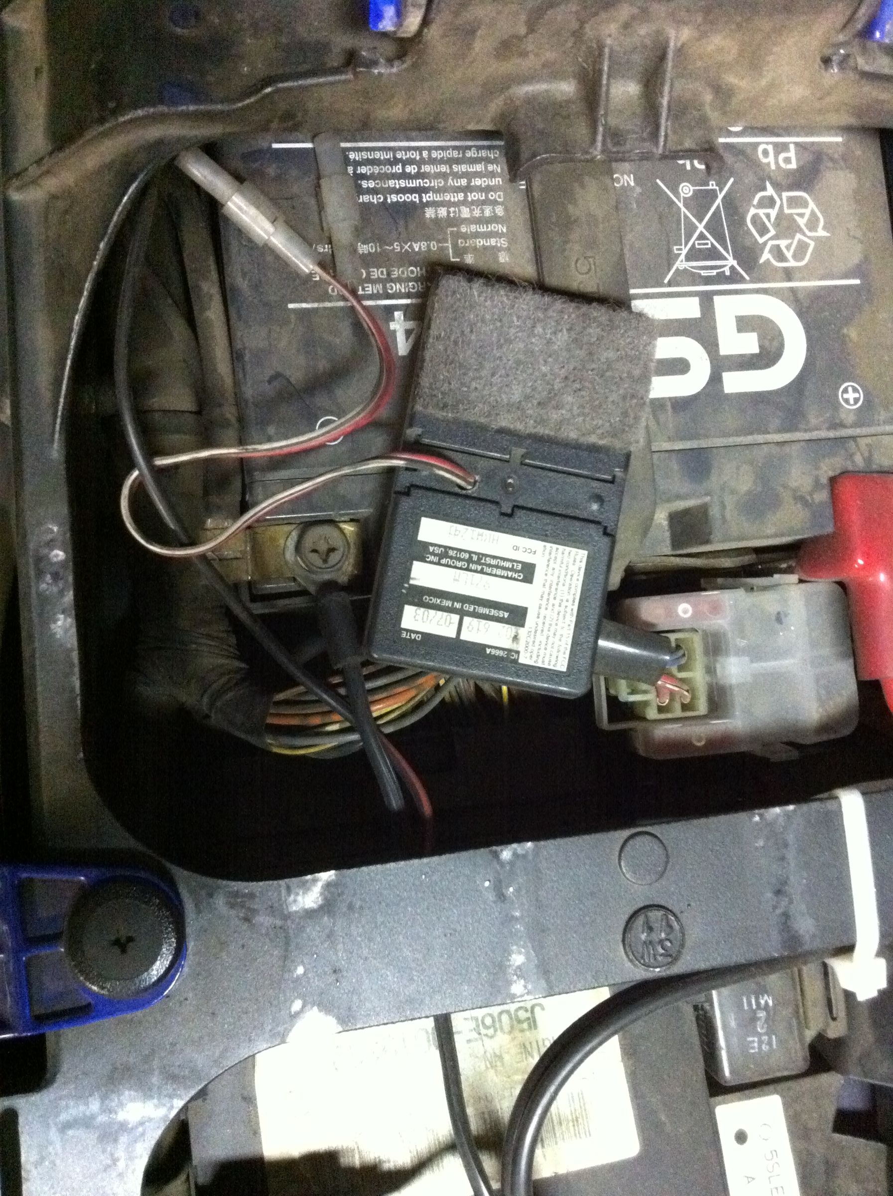 Installing a Garage Door Opener on Your Motorcycle 3 Steps (with