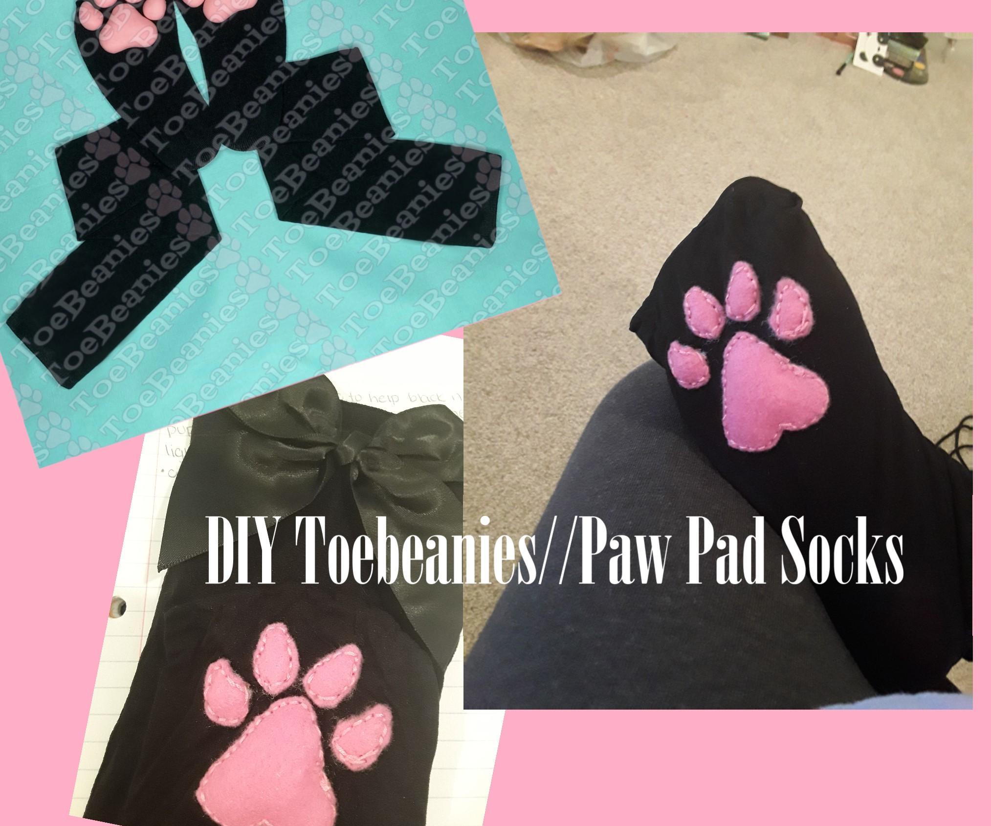 DIY Toebeanies//Paw Pad Socks 5 Steps Instructables