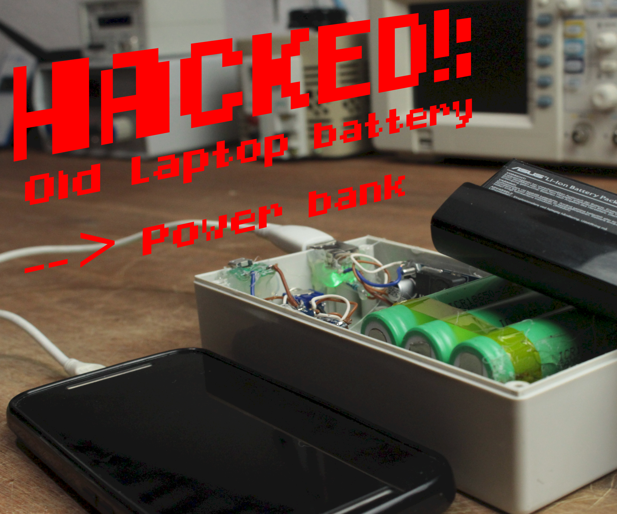 Convert Your Old Laptop Battery Into a Power Bank 4 Steps (with