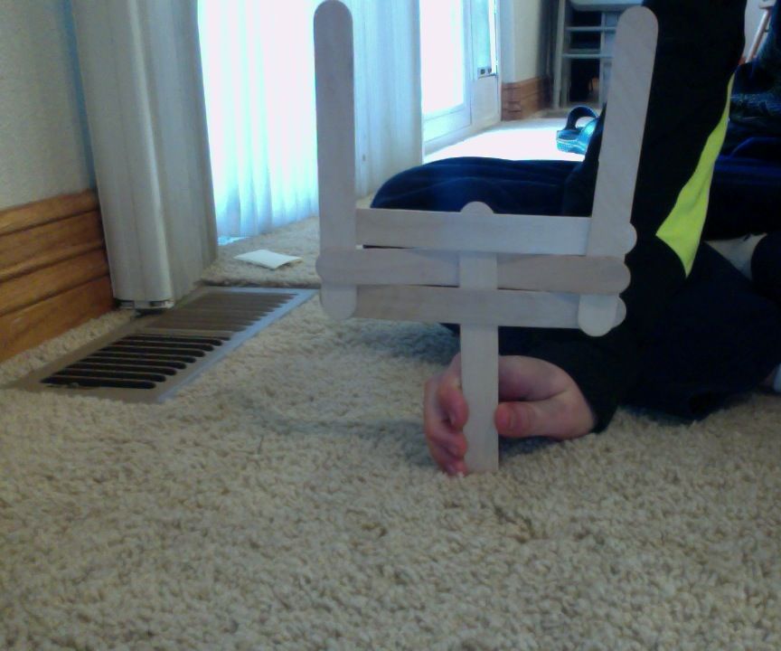 Popsicle Stick Field Goal 7 Steps Instructables