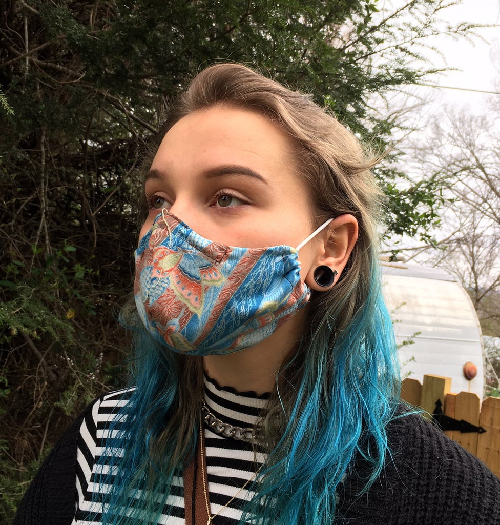 Diy Cloth Face Mask 9 Steps With Pictures Instructables