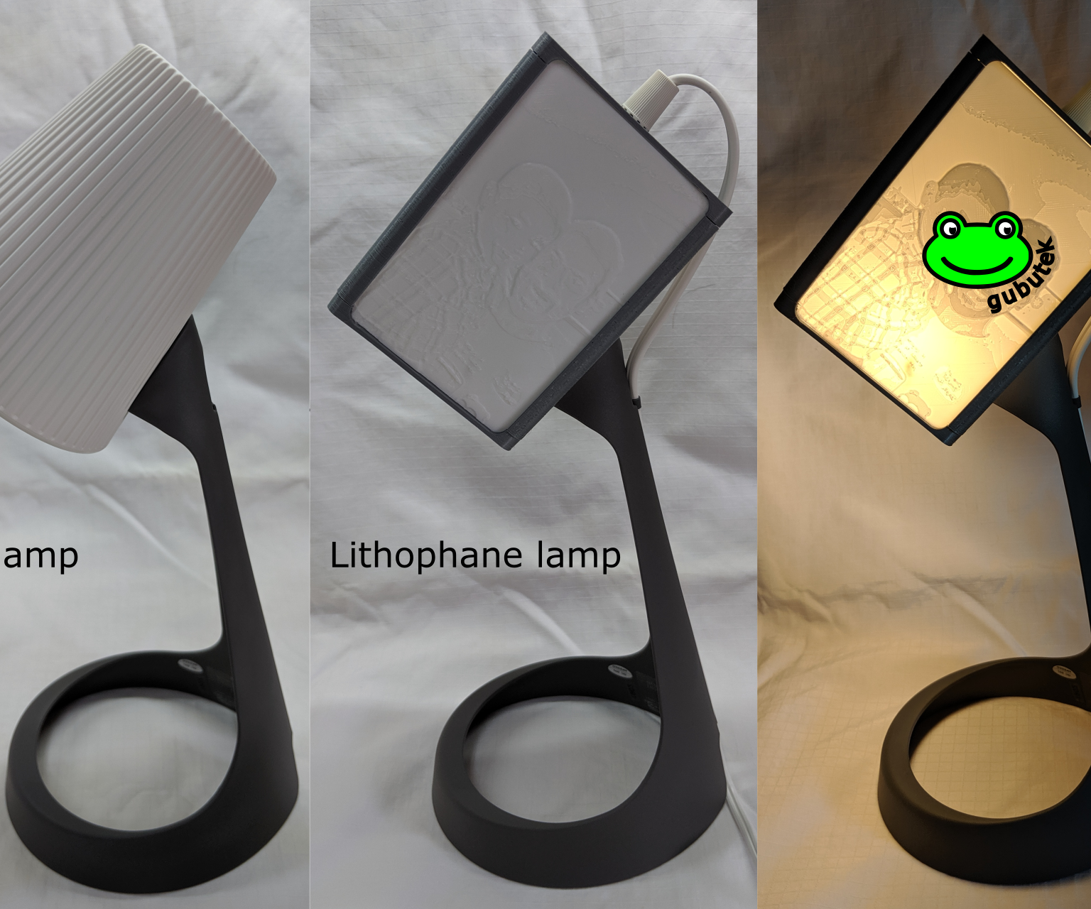 Lithophane Lamp From IKEA SVALLET Work Lamp 4 Steps Instructables