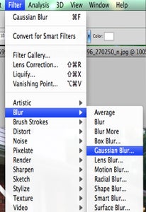 the lightsaber effect in photoshop 5
