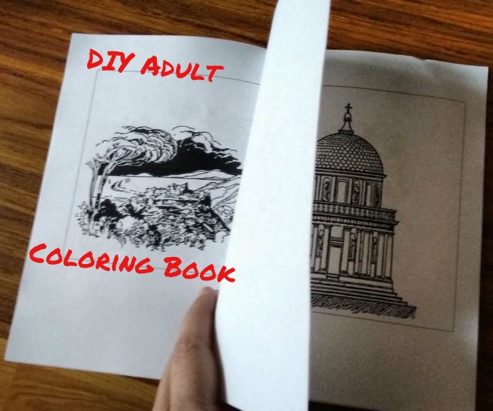 Download Diy Adult Coloring Book How To Source Create A Custom Coloring Book 8 Steps With Pictures Instructables