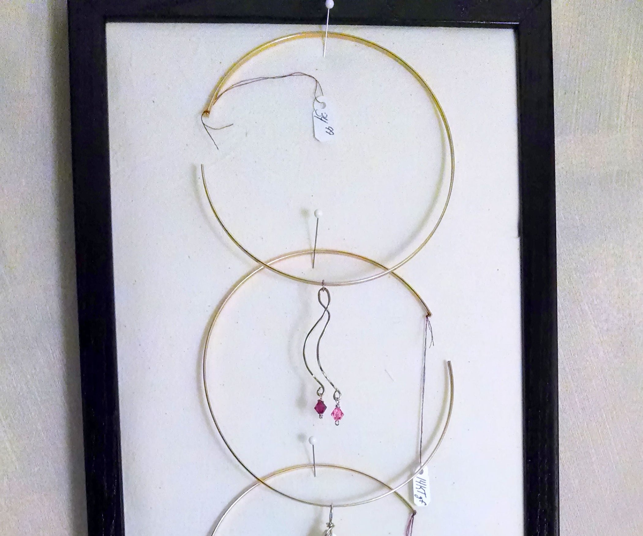Picture Frame Jewelry Display 7 Steps Instructables