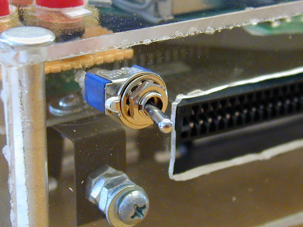 Instalación de los componentes: interruptores