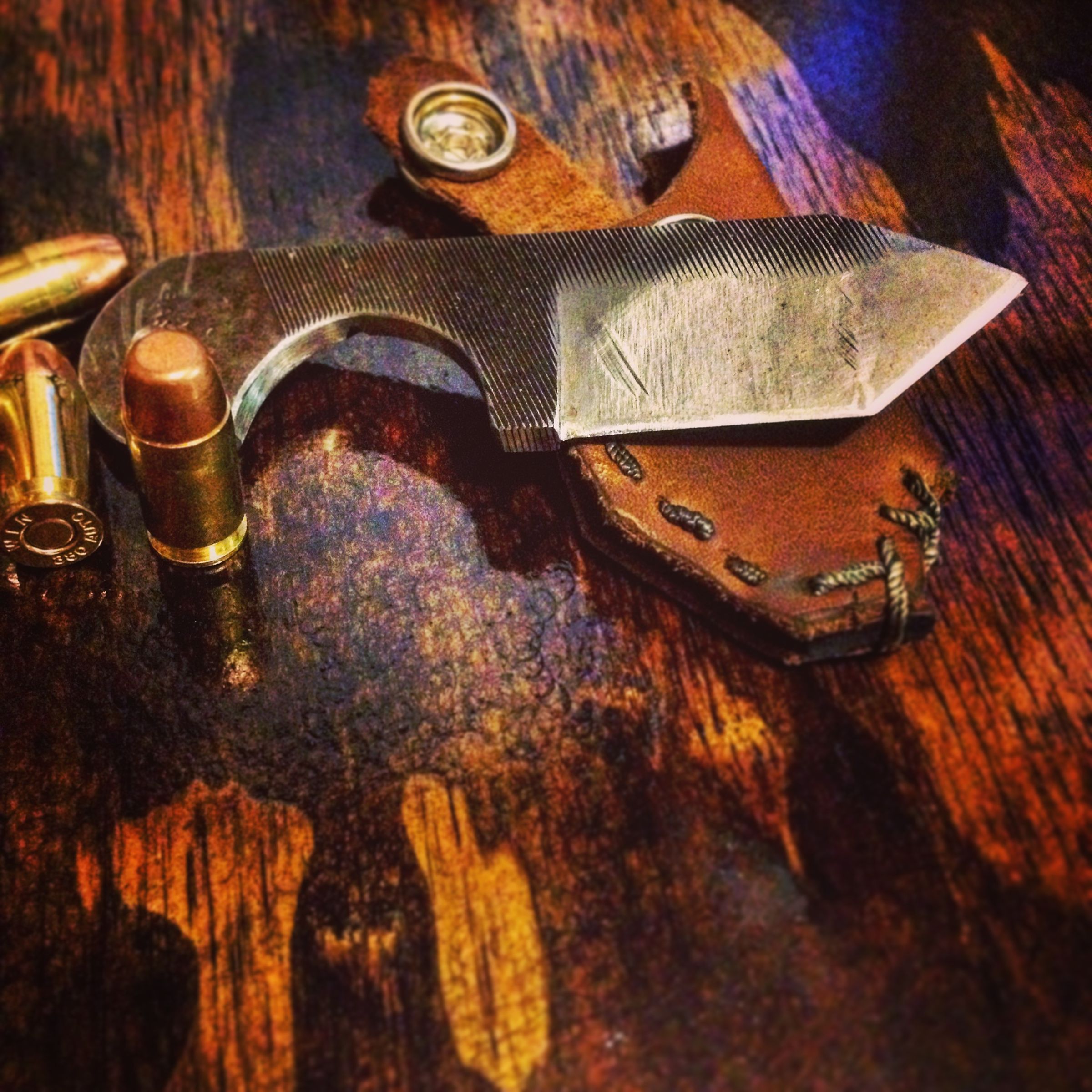 A Tanto Knife From a File 