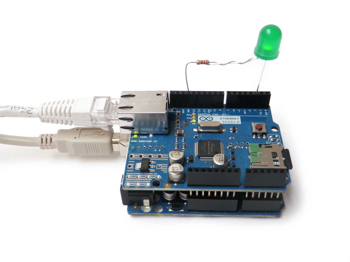 Arduino Ethernet Shield Tutorial : 5 Steps (with Pictures) - Instructables
