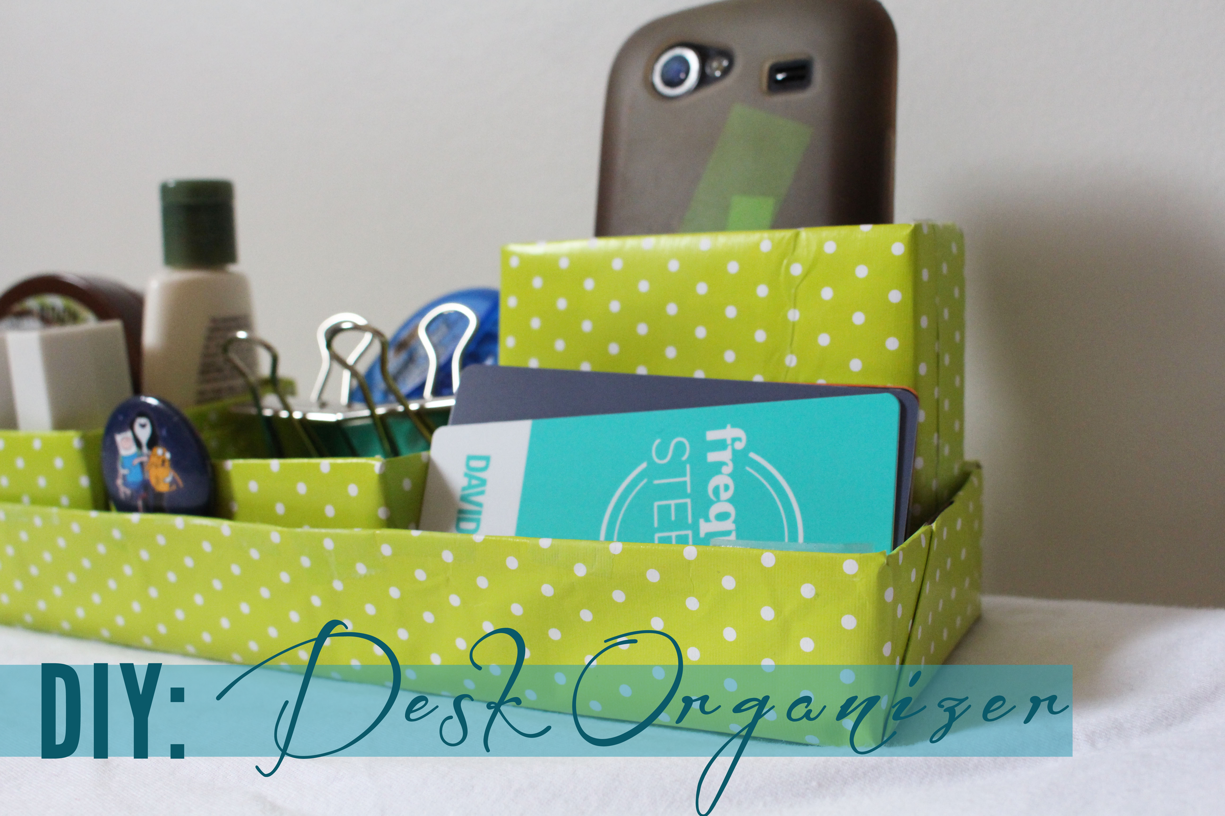 DIY Desk Organizer 6 Steps (with Pictures) Instructables
