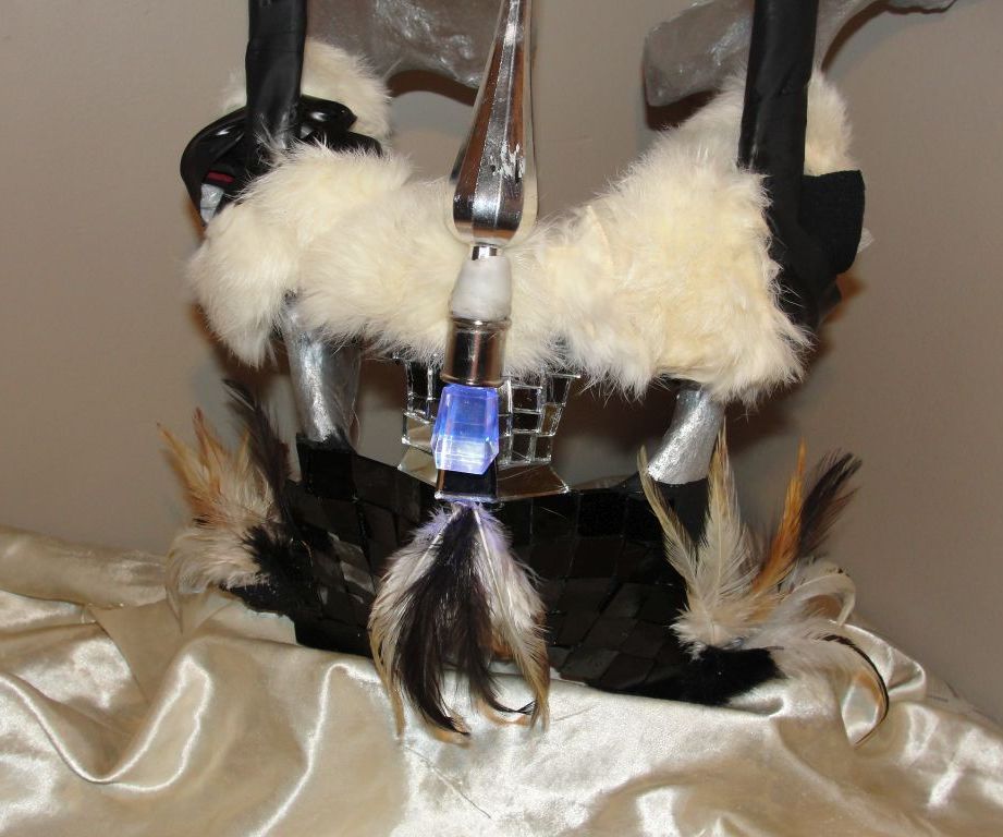 fantasy warrior from a cow bone hip DIY Project DIY Project Image