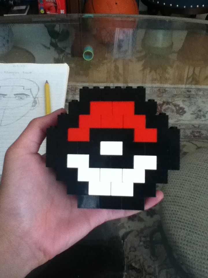 Lego Pokeball! 4 Steps Instructables