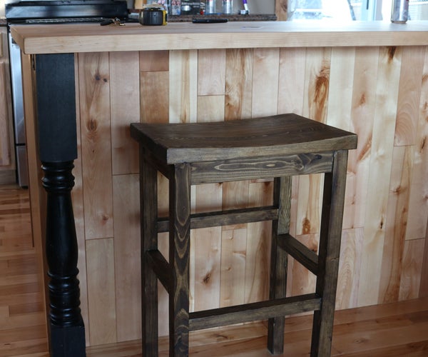 2x4 Bar Stool