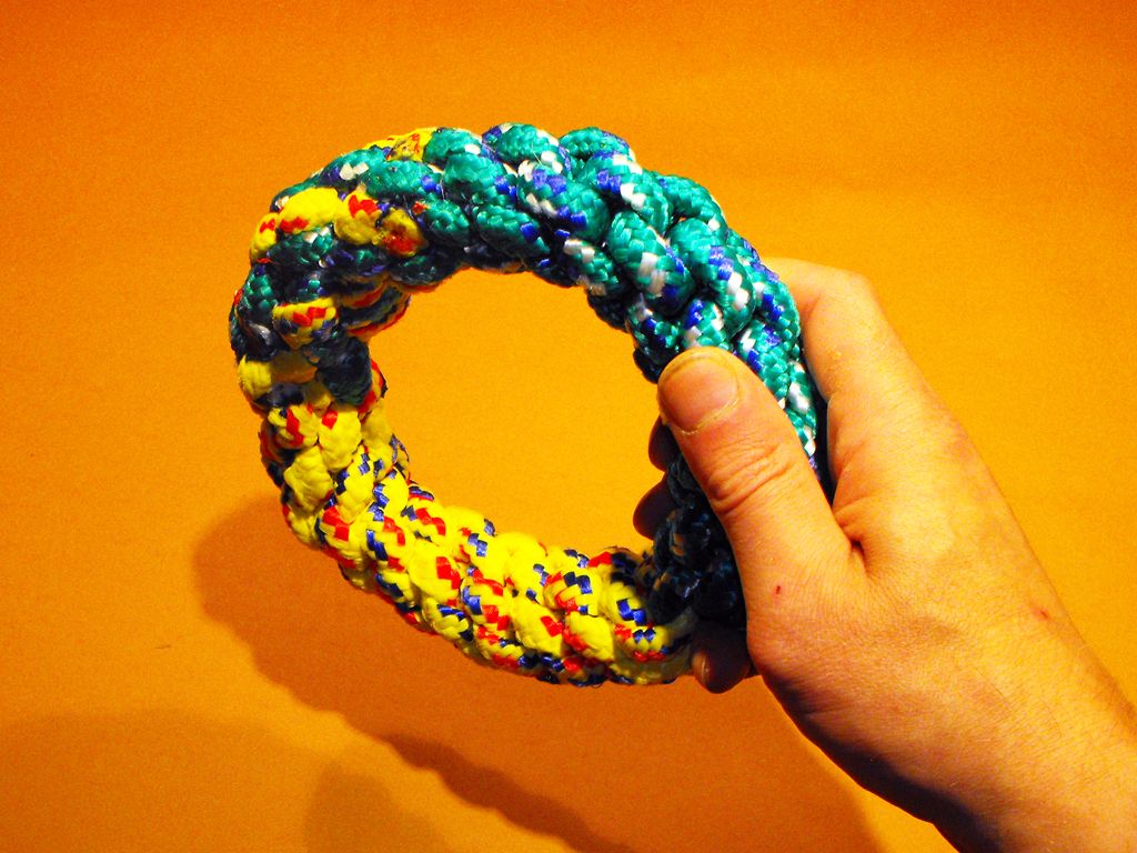 paracord dog ball