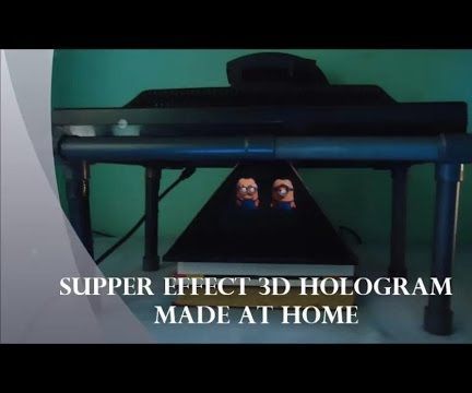 how to make a 3d hologram at home DIY Project - Step-by-Step DIY ...
