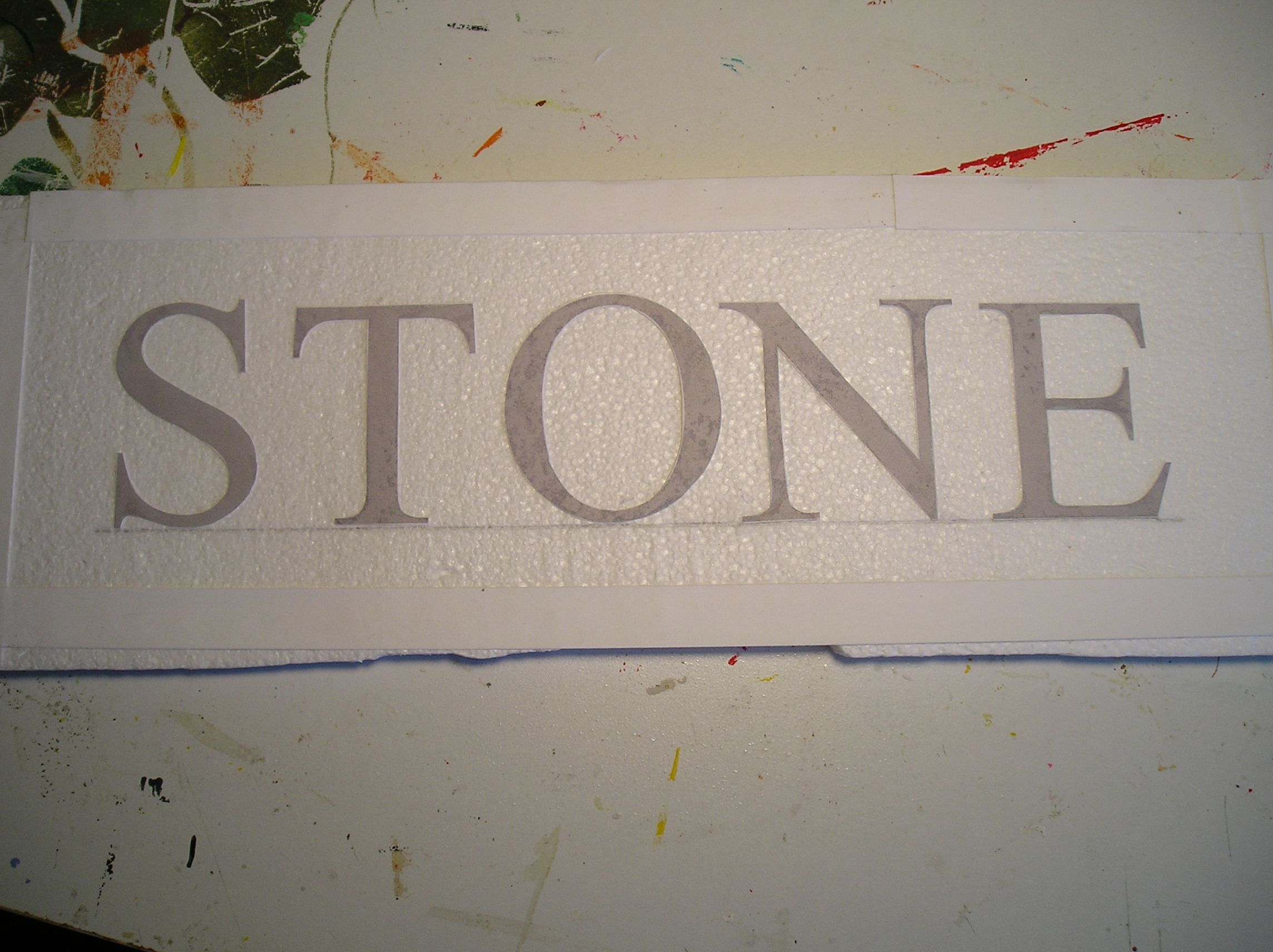 Make Foam Look Like Carved Granite! 5 Steps (with Pictures