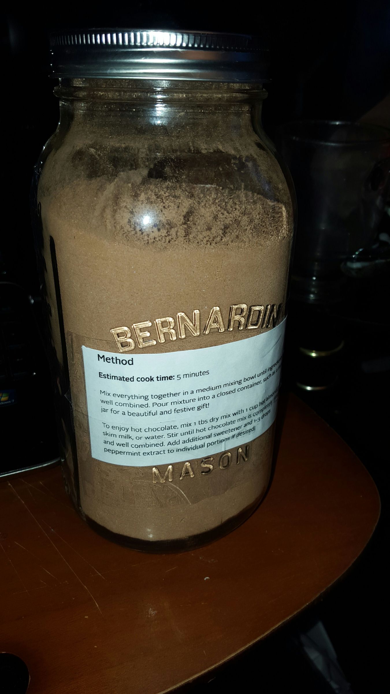 Diabetic Friendly Hot Chocolate Mix That Doesn't Taste Like Poo in a Cup 7 Steps Instructables