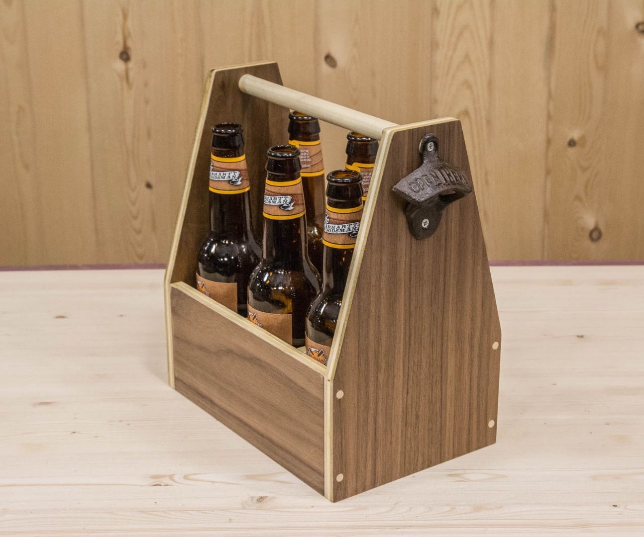 diy beer tote