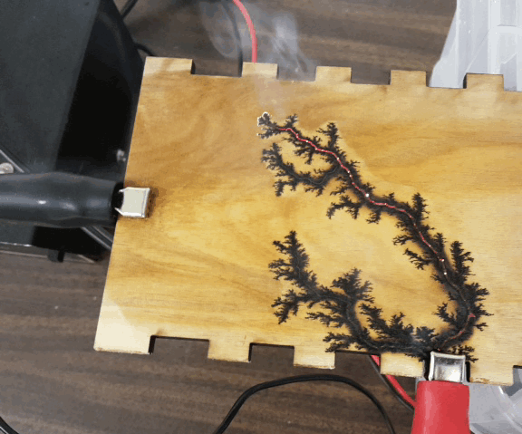DIY guide for Making Fractal Art With High Voltage with step-by-step instructions