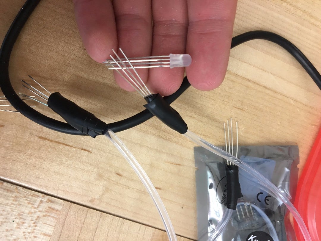 Fiber Optic Light Sculpture Using Arduino 6 Steps Instructables