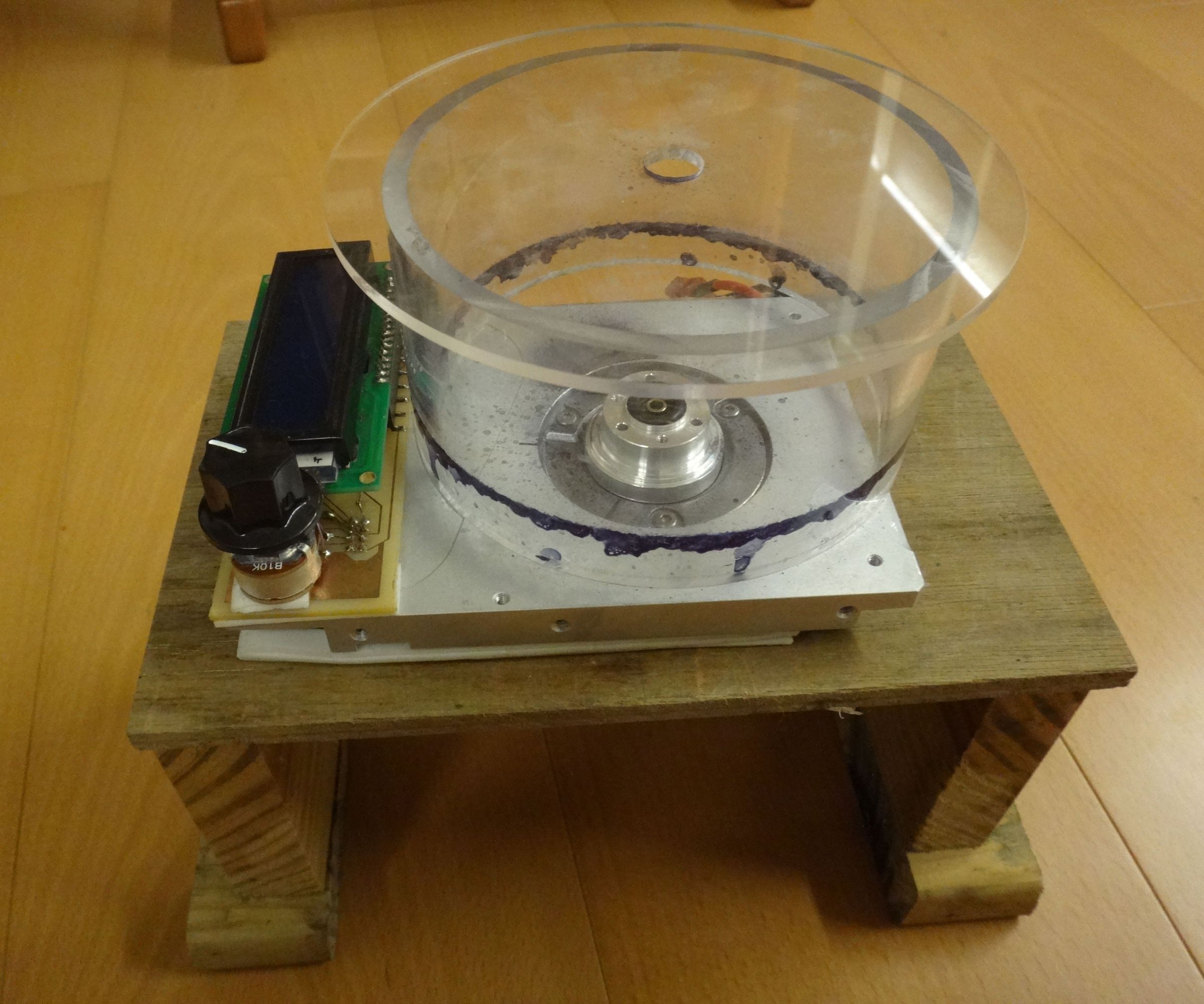 hard drive spin coater DIY Project DIY Project Image