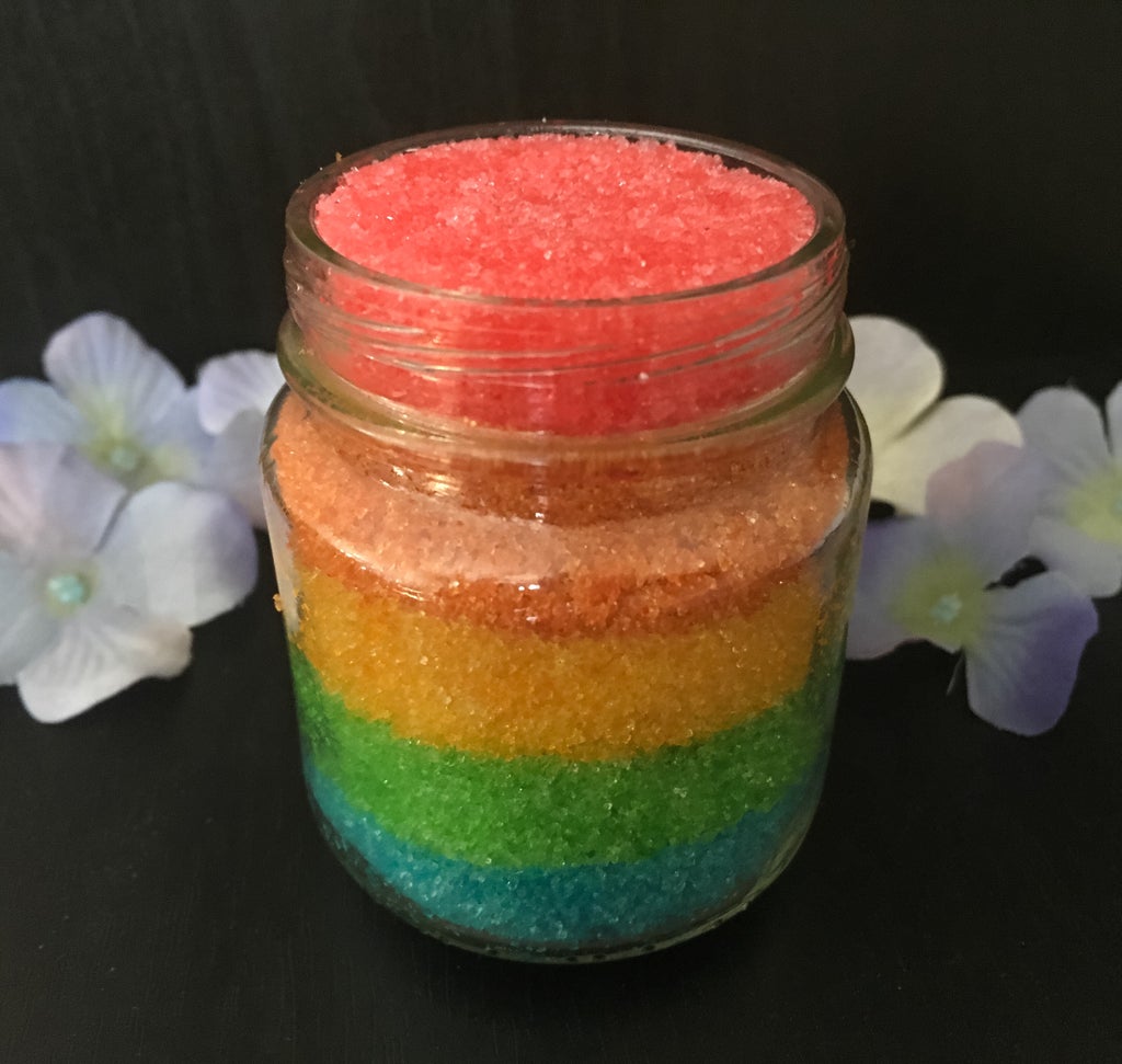 Rainbow Sugar Scrub 3 Steps With Pictures Instructables Rainbow Sugar Scrub 3 Steps With Pictures Instructables
