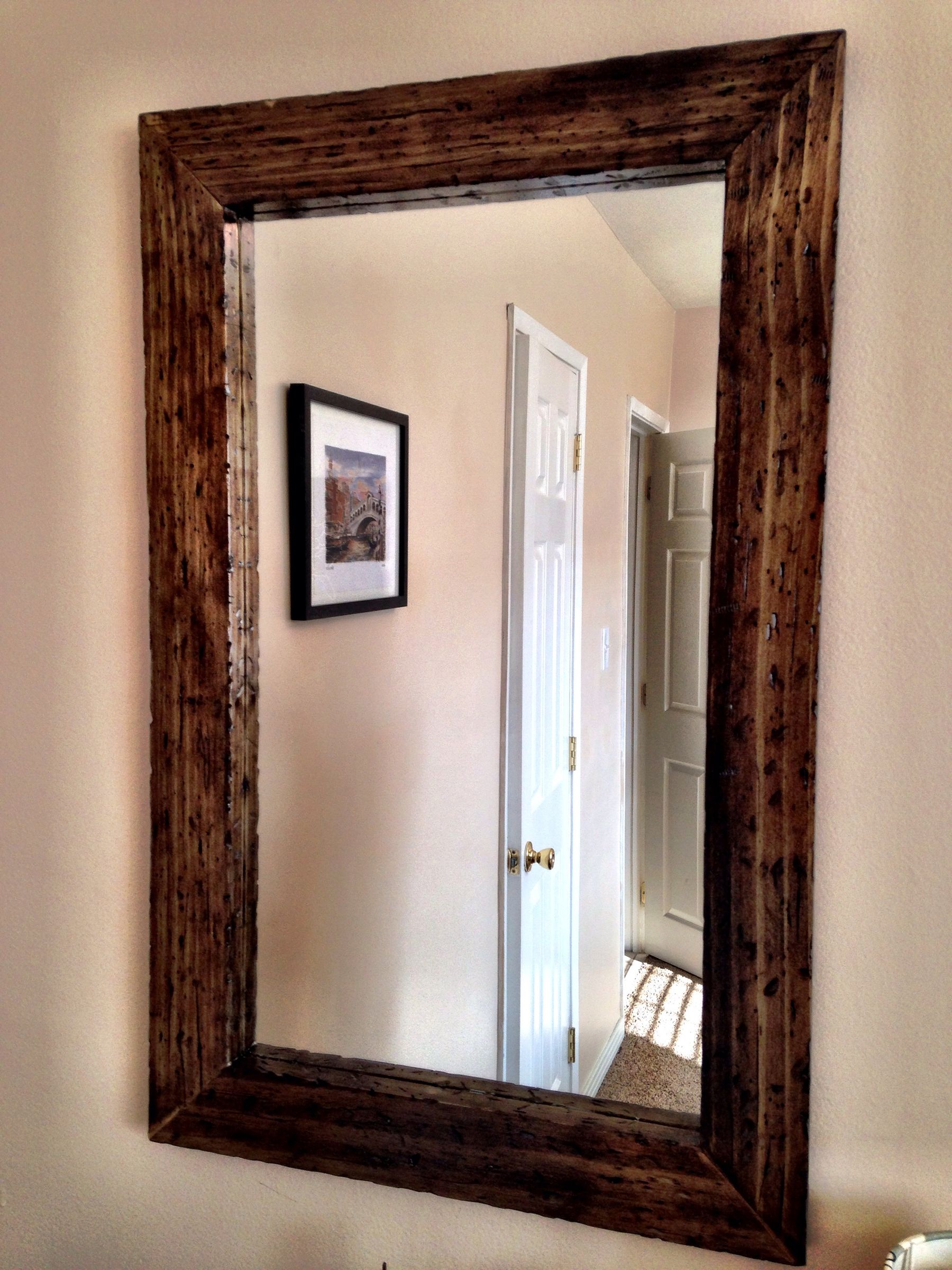 Wood Mirror Frames 5 Steps Instructables