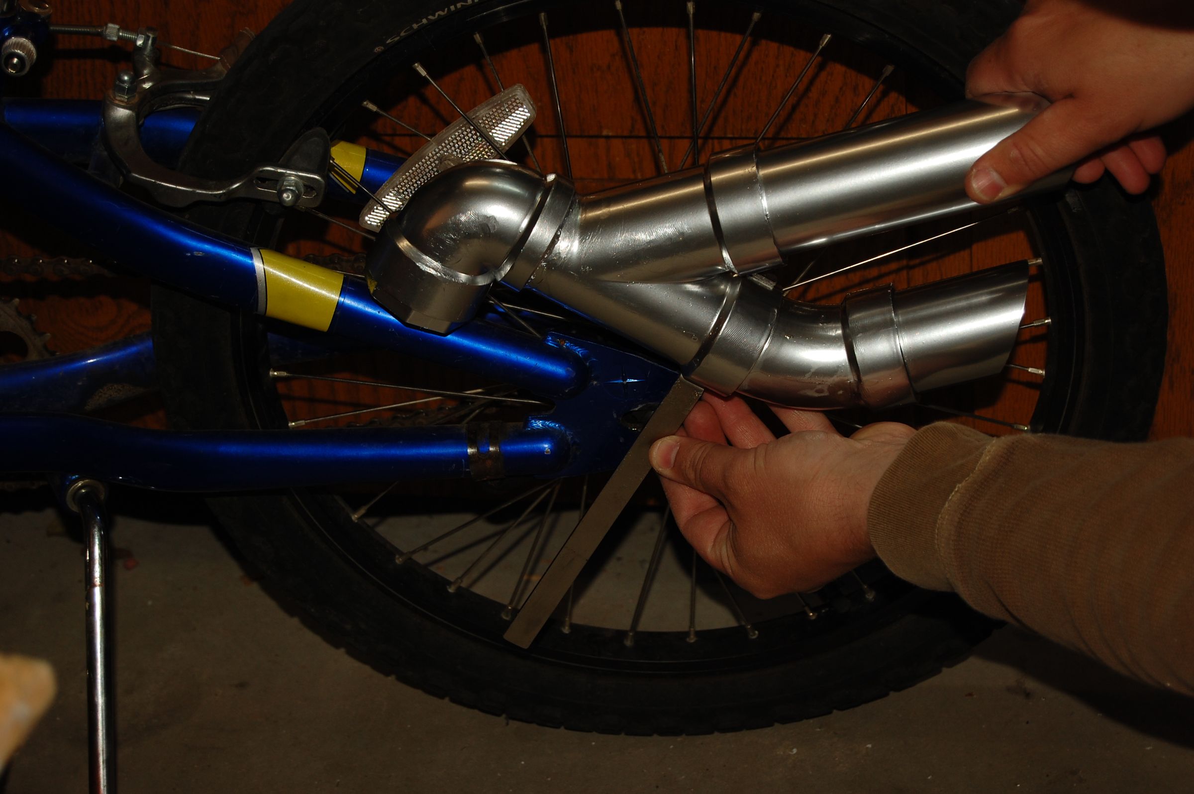 Make a Muffler/Tailpipe for Your Bicycle. 18 Steps (with Pictures