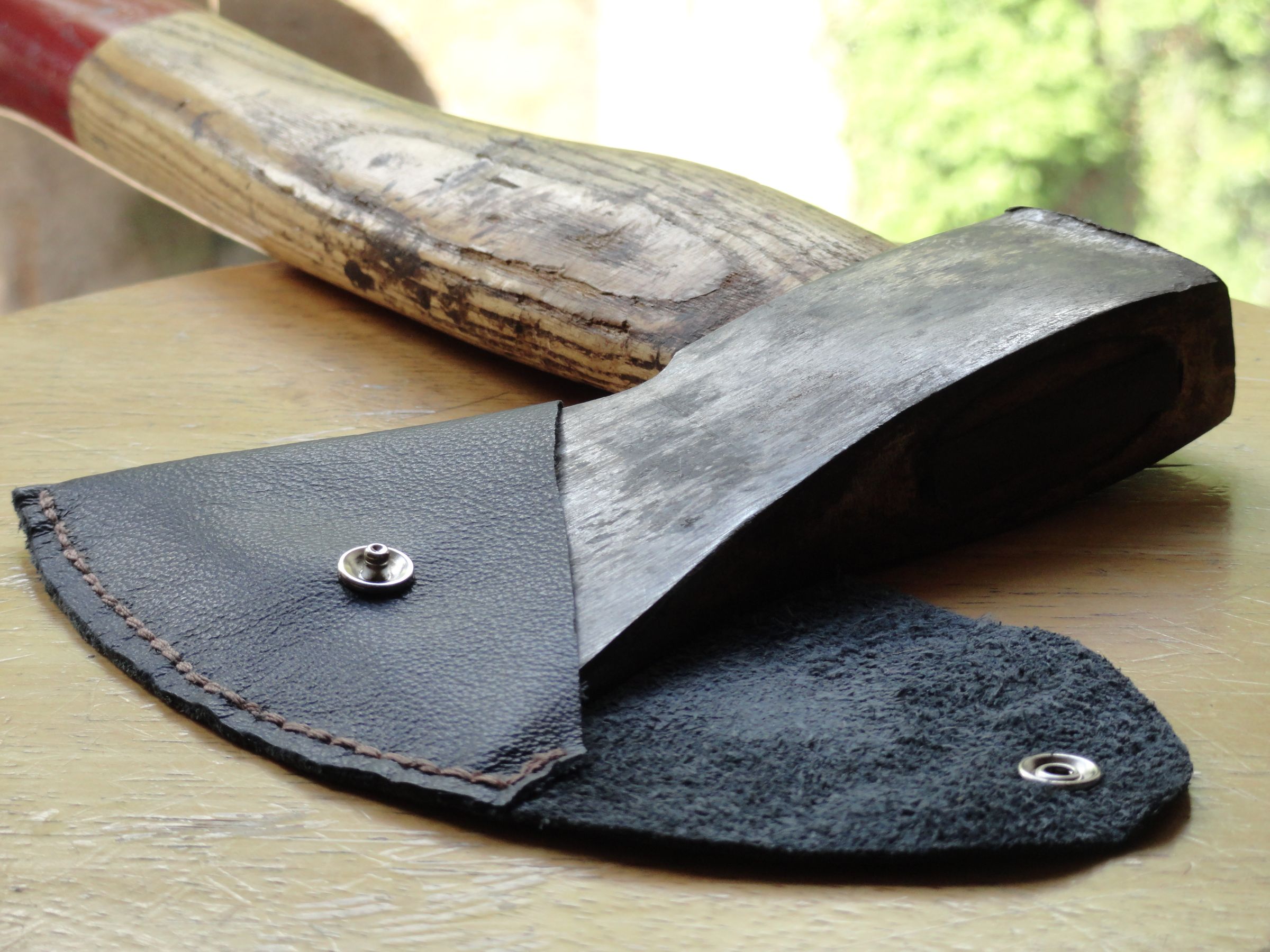 Leather Hatchet Sheath 9 Steps (with Pictures) Instructables