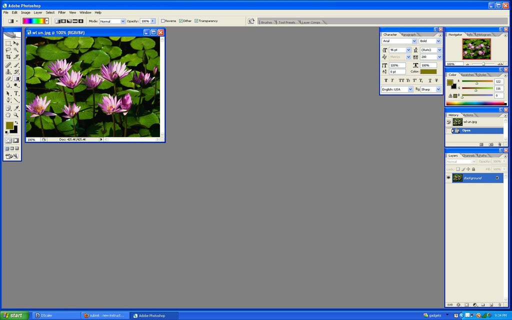 super easy infrared like pictures