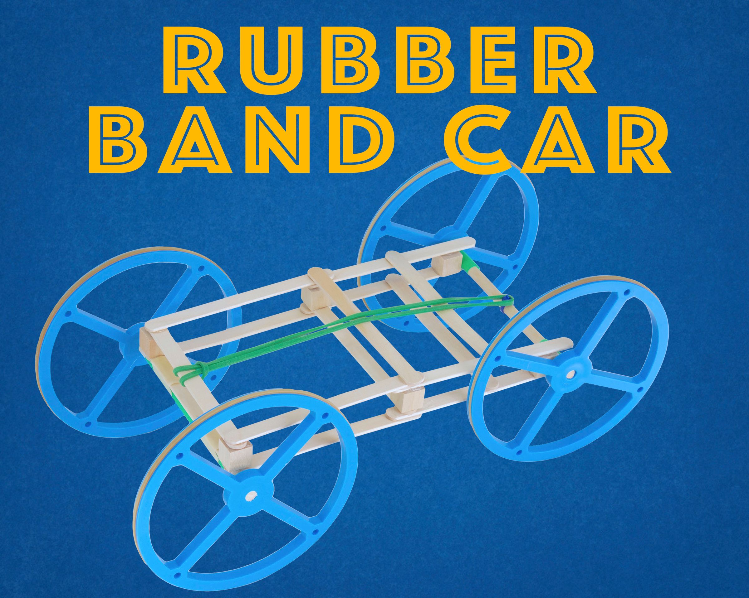 The Best Rubber Band Car : 9 Steps (with Pictures) - Instructables