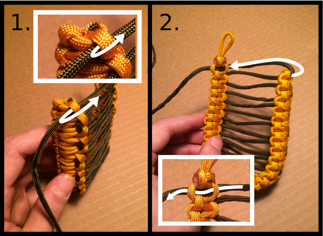paracord pouch diy