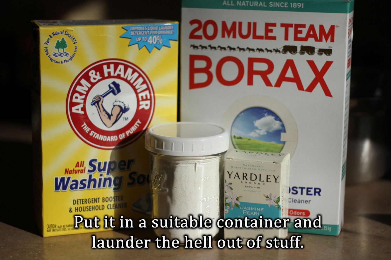 Laundry Detergent by Numbers 3 Steps (with Pictures) Instructables