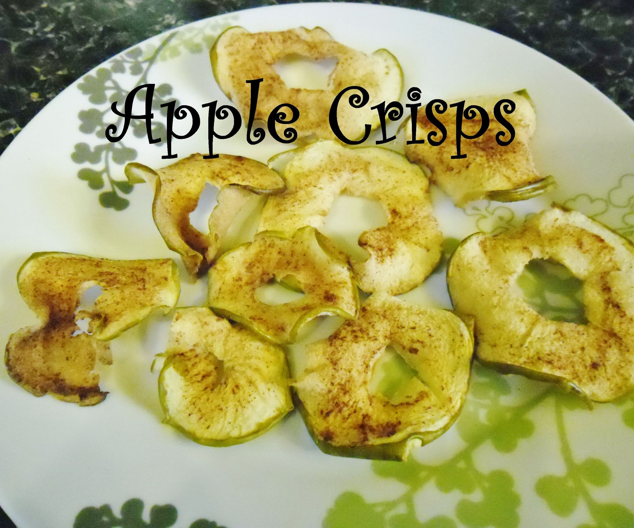 Apple and Cinnamon Crisps 4 Steps (with Pictures) Instructables