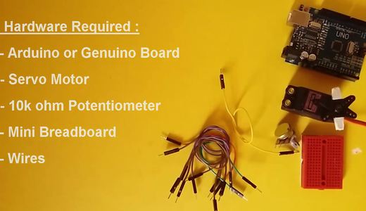 Arduino : How to Control Servo Motor With Potentiometer : 5 Steps (with ...