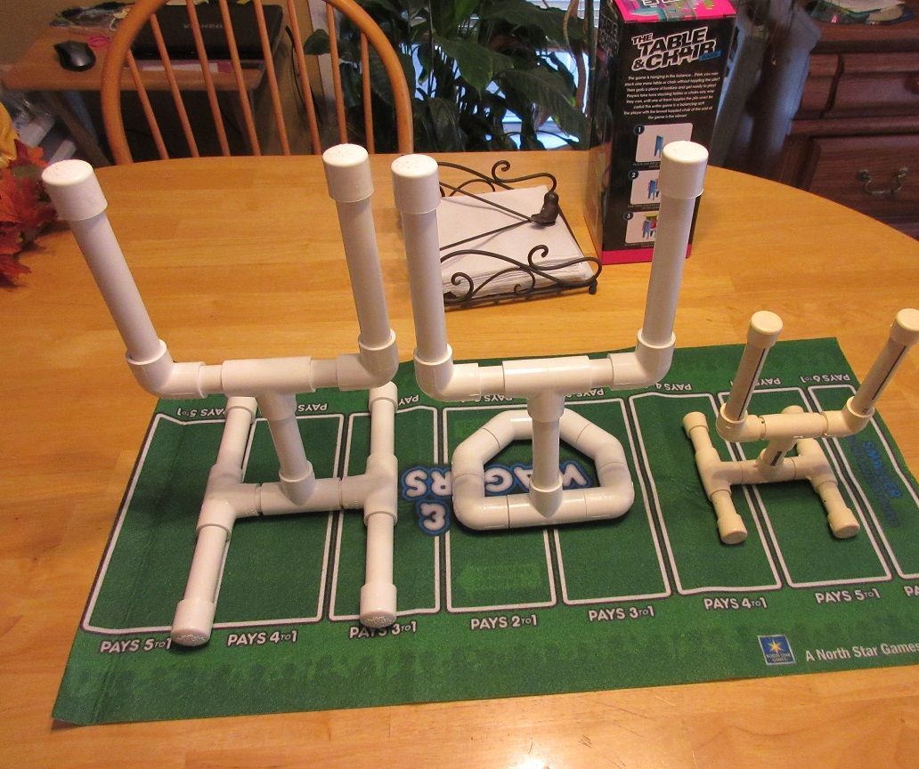 3 Simple PVC Football Field Goal DIY Décor 3 Steps Instructables