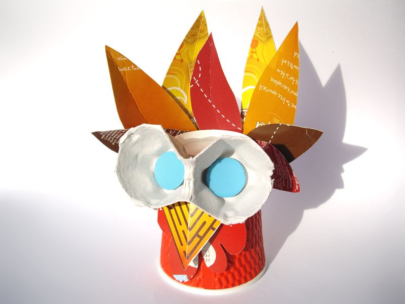 Makedo Thanksgiving Turkey