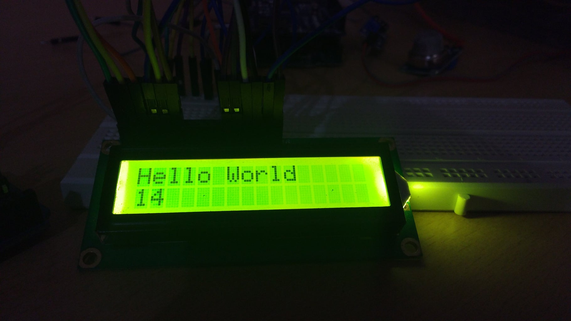 Basic LCD Project (Arduino LCD 16x2 Display) : 3 Steps - Instructables